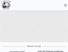 Tablet Screenshot of capecodselect.com